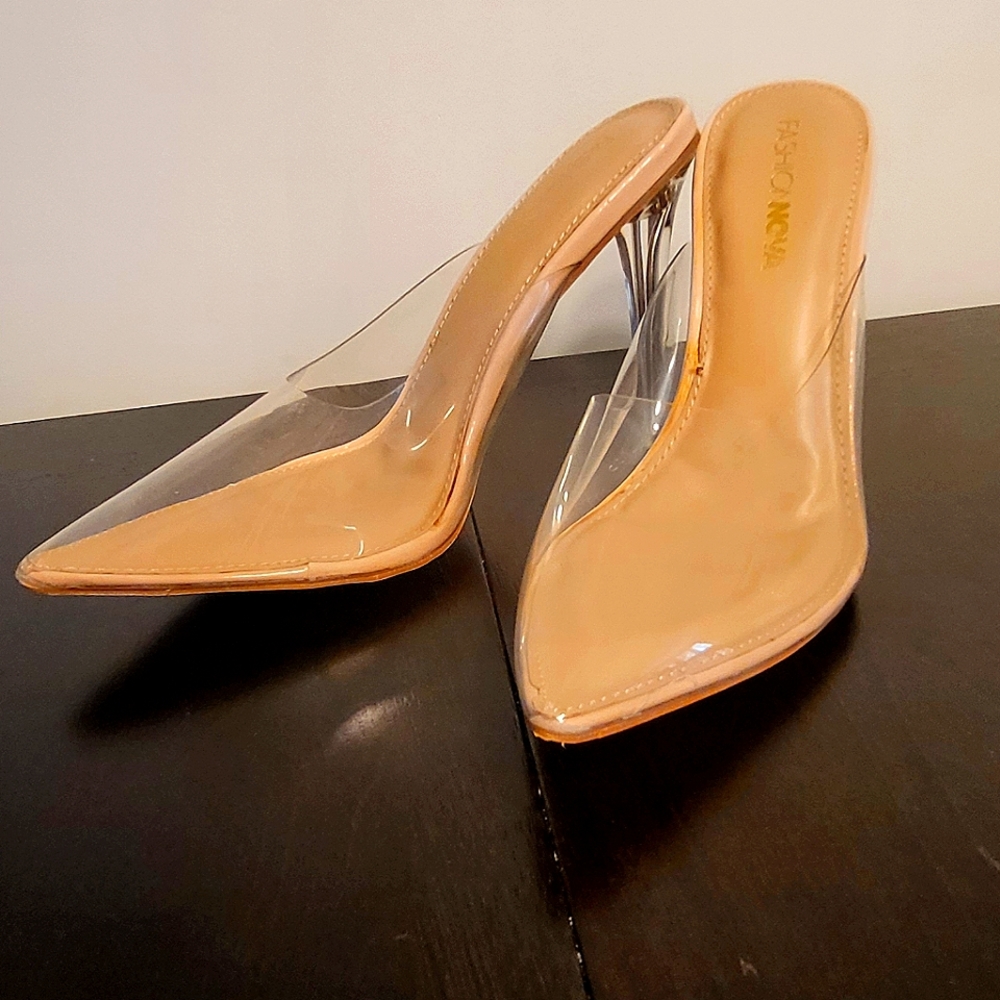 Clear Mules Fashion Nova